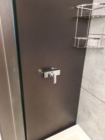 Смеситель для душа AltroBagno Aperto AltroBagnoAperto030601Cr настенный хром