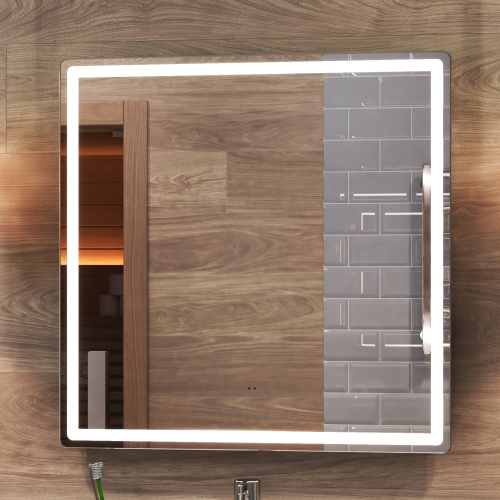 Зеркало с подсветкой VIGO Geometry Сlassic 74 70х70 - фото 2