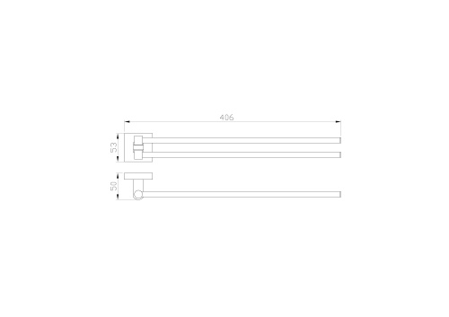 Полотенцедержатель Wonzon & Woghand Polo WW-8931-DG - фото 2