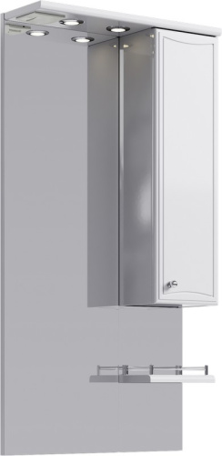 Зеркало в ванную Aqwella Y Ba.02.55 55х108 цвет белый - фото 3