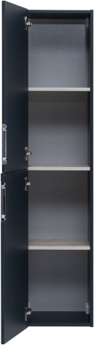 Шкаф-пенал Aquanet Алвита New 00277559 35х31х158 подвесной цвет серый - фото 4