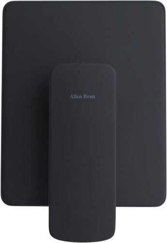 Смеситель для душа Allen Brau Infinity 5.21015-31 встраиваемый в стену черный - фото 3