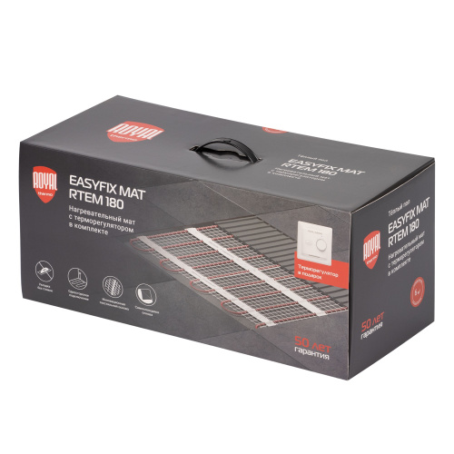 Нагревательный мат для теплого пола Royal Thermo RTEM 2-180-6 комплект - фото 5