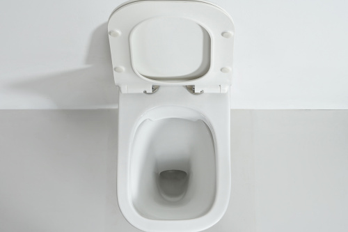 Унитаз подвесной Orange C02-100w белый с сиденьем микролифт каскадный смыв - фото 3