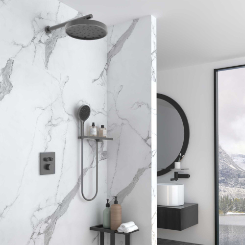 Душевая система Vincea Inspire VSFW-3I21MT2RGM встраиваемая в стену с термостатом