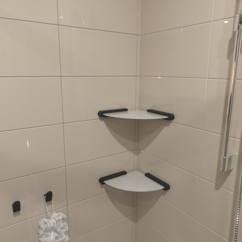 Полка в ванную комнату Altasan Лотос ЛТ71ЧМ - фото 3