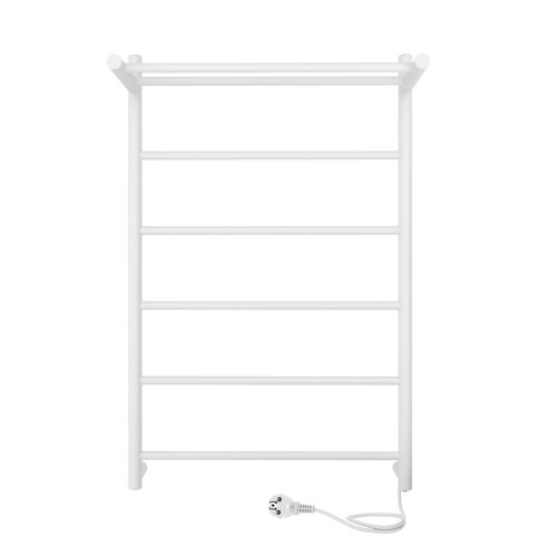 Полотенцесушитель Indigo LINE с полкой LСLE80-50WMPR 53х80 электрический белый матовый - фото 3